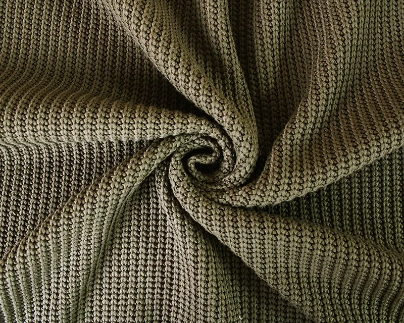 1.58M CAMEL REMNANT CHUNKY CABLE JUMPER KNIT FABRIC