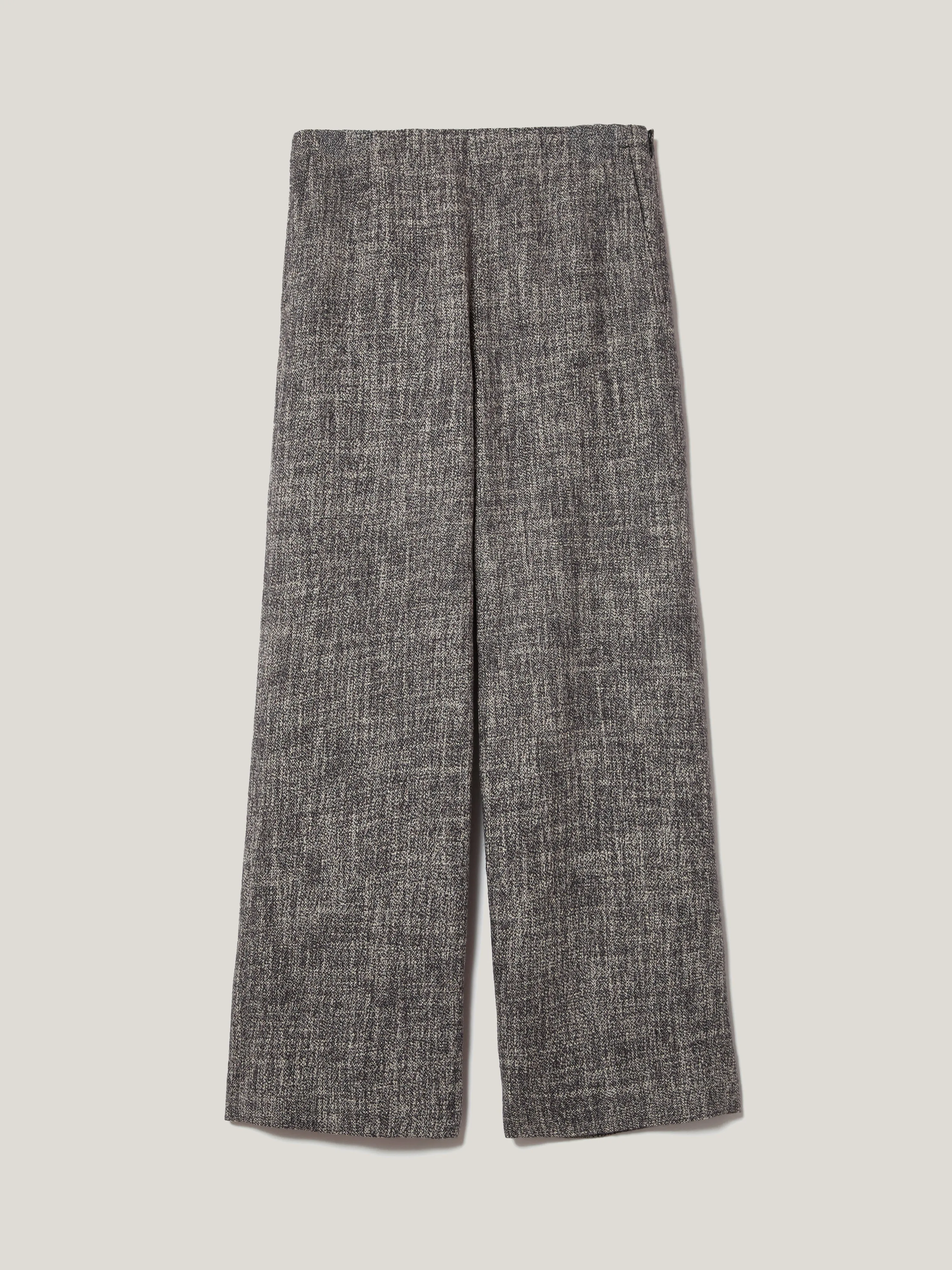 Blake Boucle Trouser | Grey