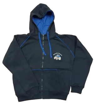 Blue Tractor Farmwear Zipper