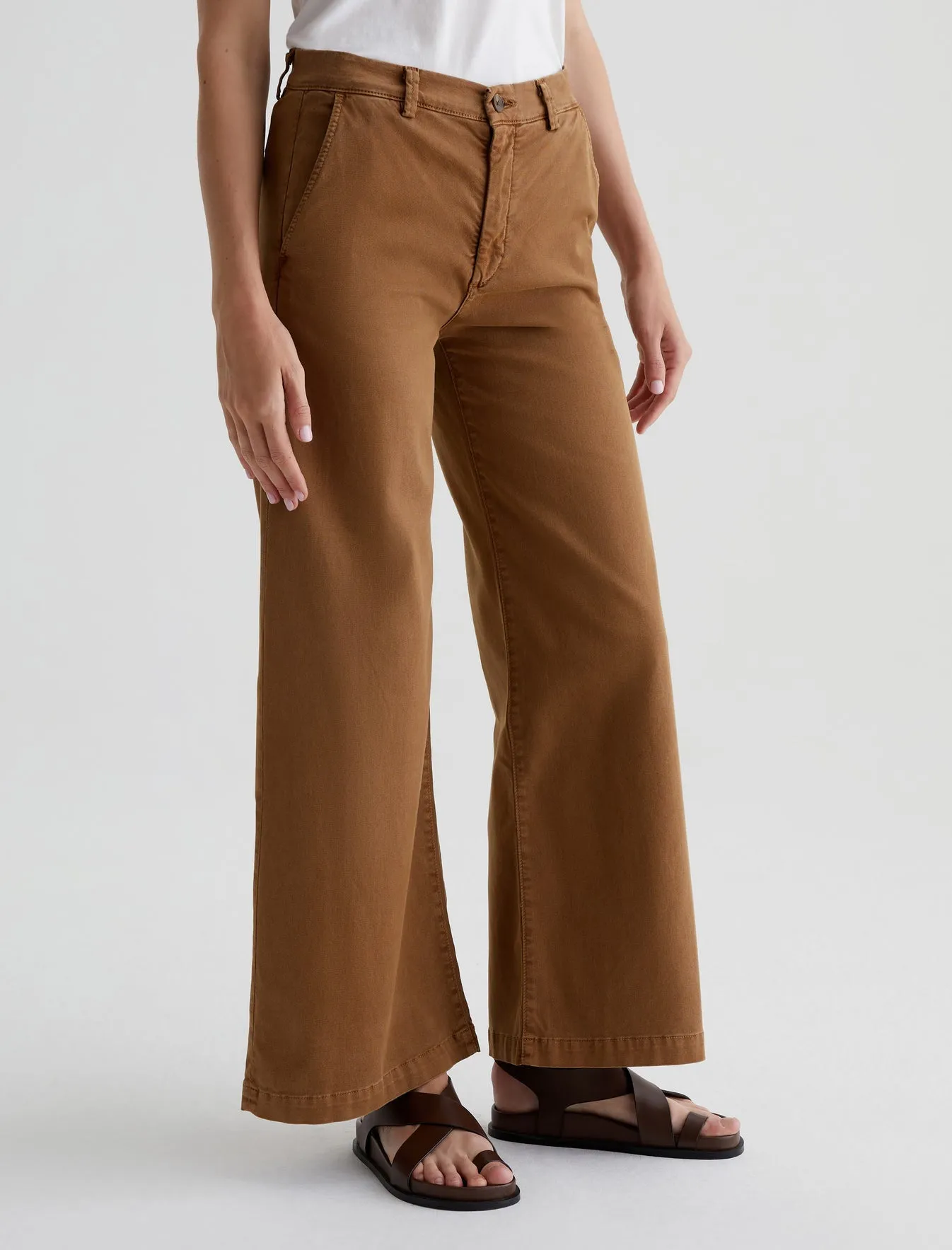 Caden Wide Leg | Sulfur Camelwood