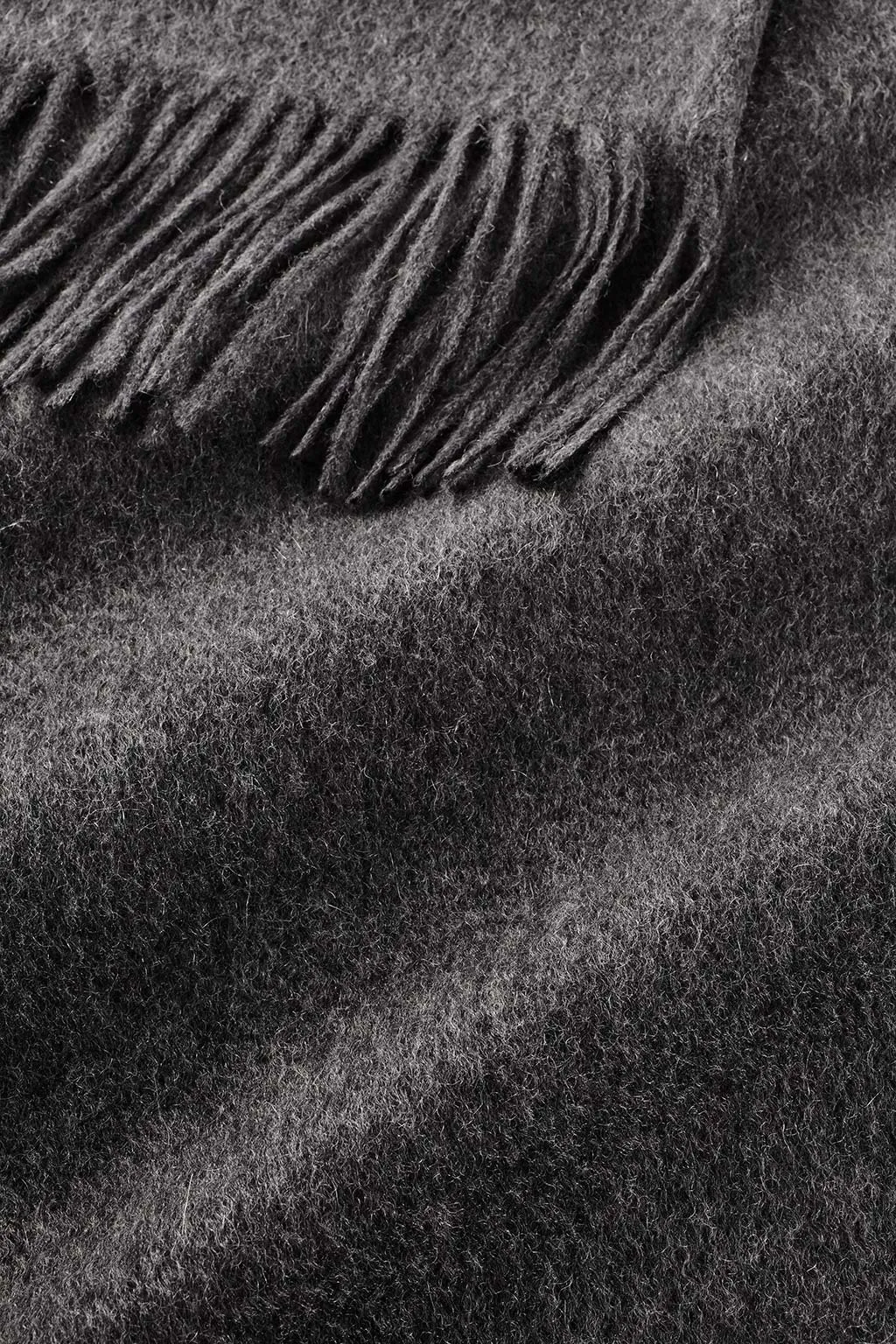 Cashmere Stole - Charcoal