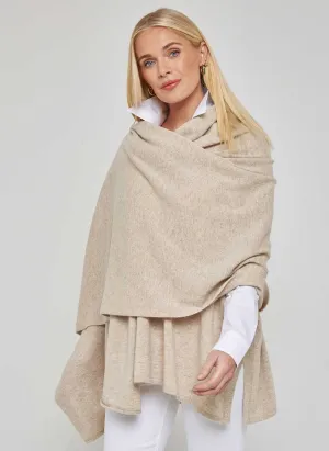 Cashmere Travel Wrap - Chinchilla