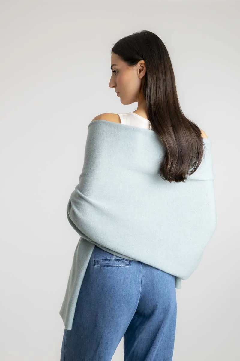 Cashmere Travel Wrap Mint