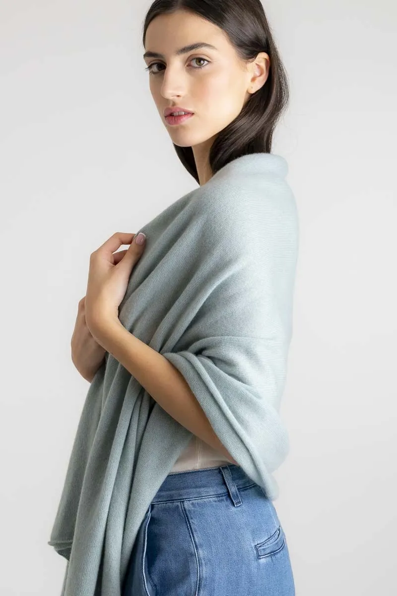 Cashmere Travel Wrap Mint