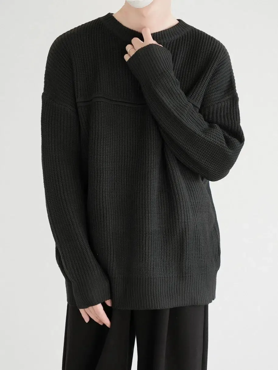 Chunky Knit Pullover Sweater