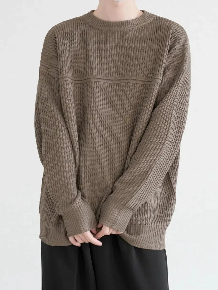 Chunky Knit Pullover Sweater