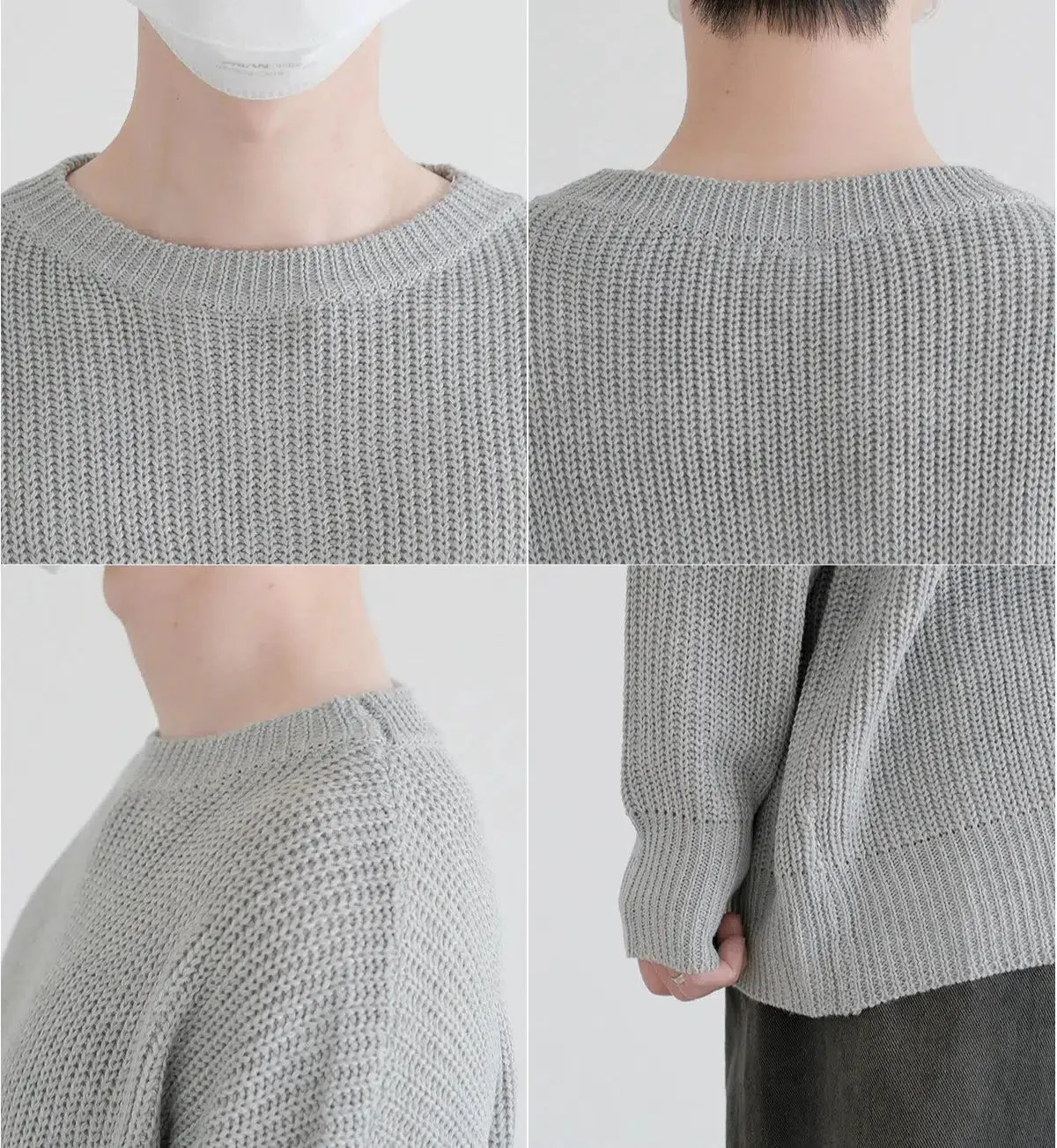 Chunky Knit Pullover Sweater