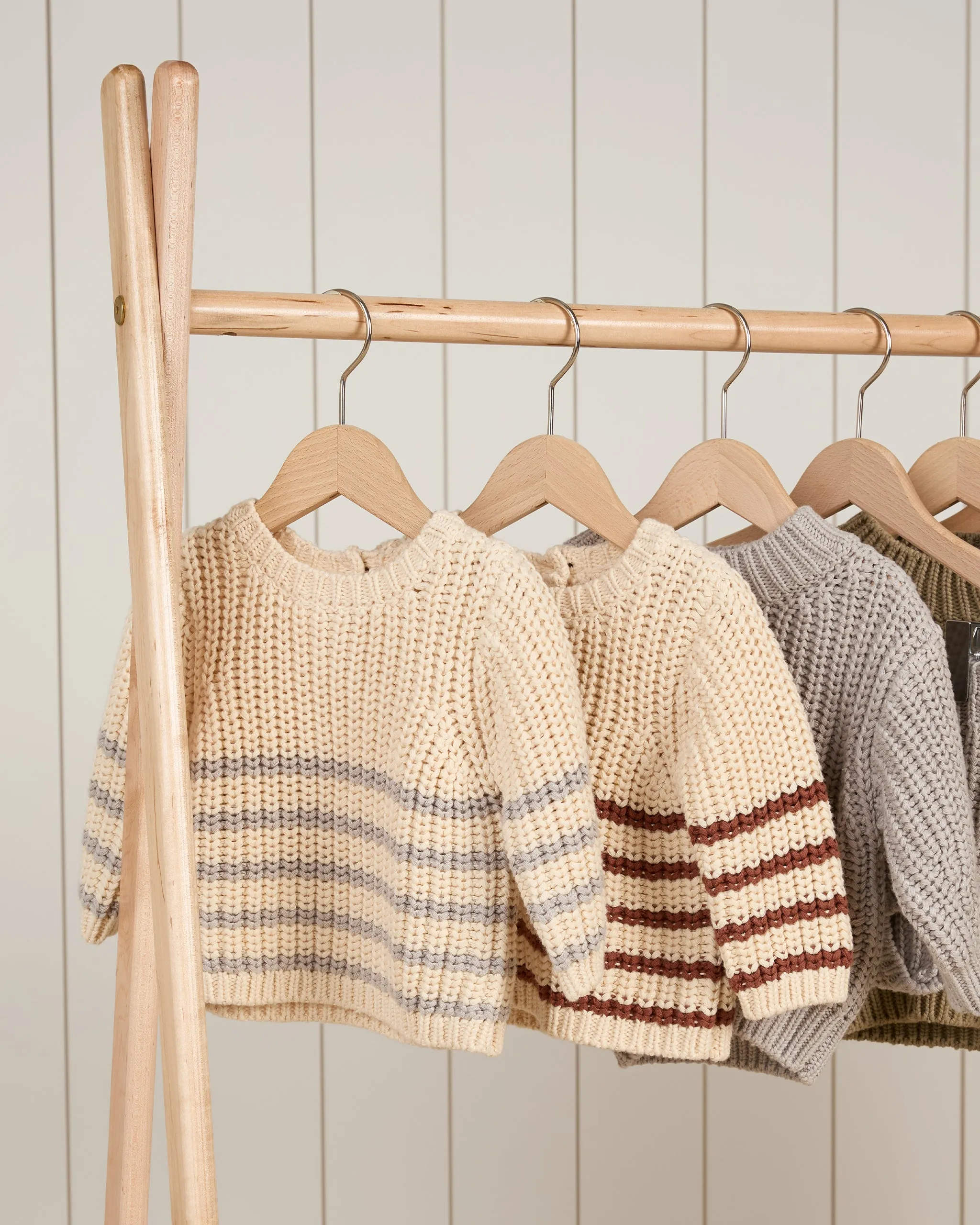 Chunky Knit Sweater || Fog