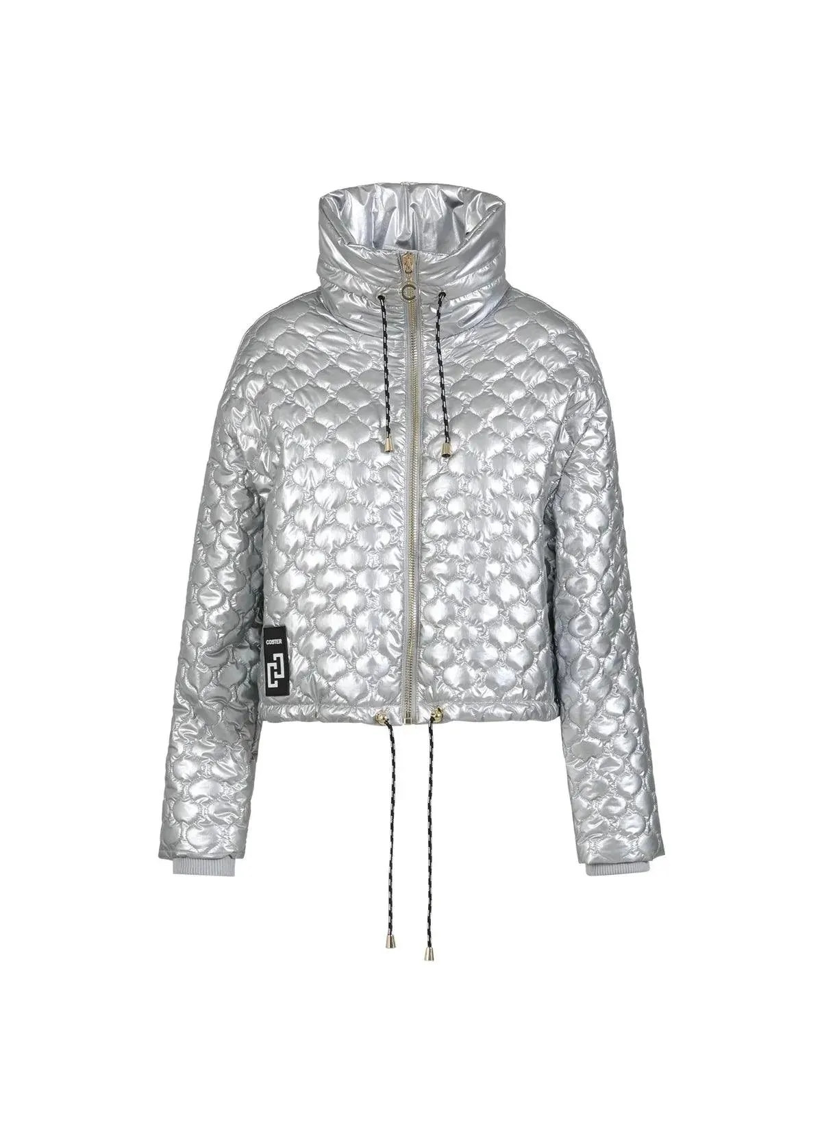 COSTER Quilted Jacket in Silver