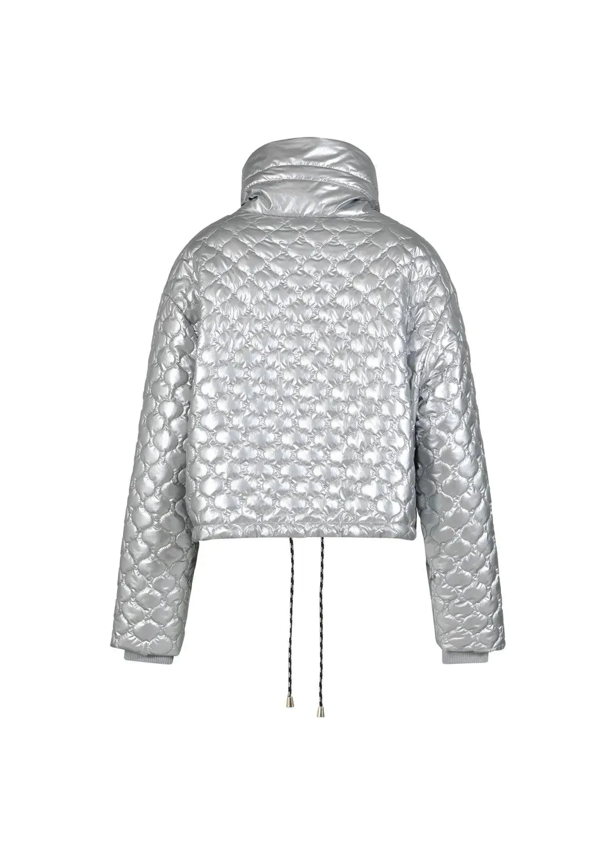 COSTER Quilted Jacket in Silver