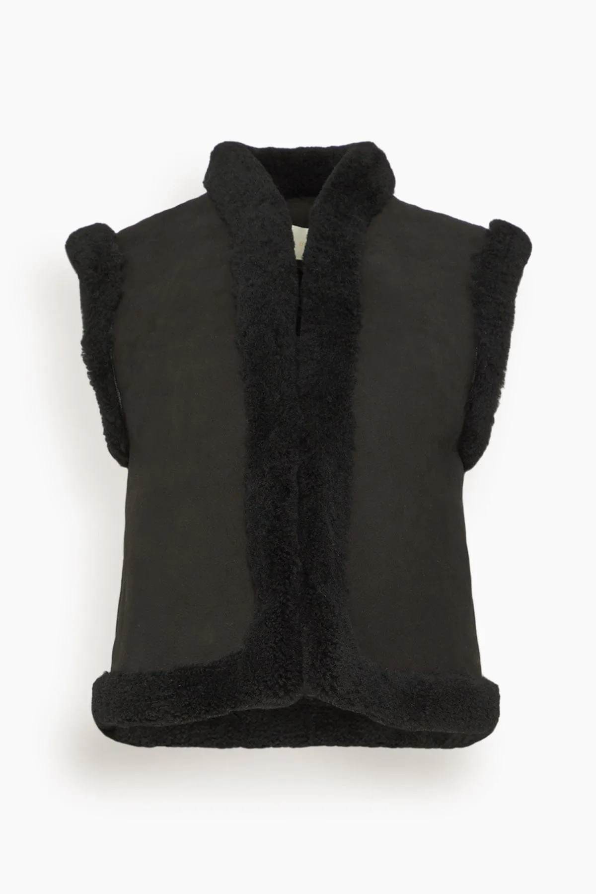 Daman Vest in Noir