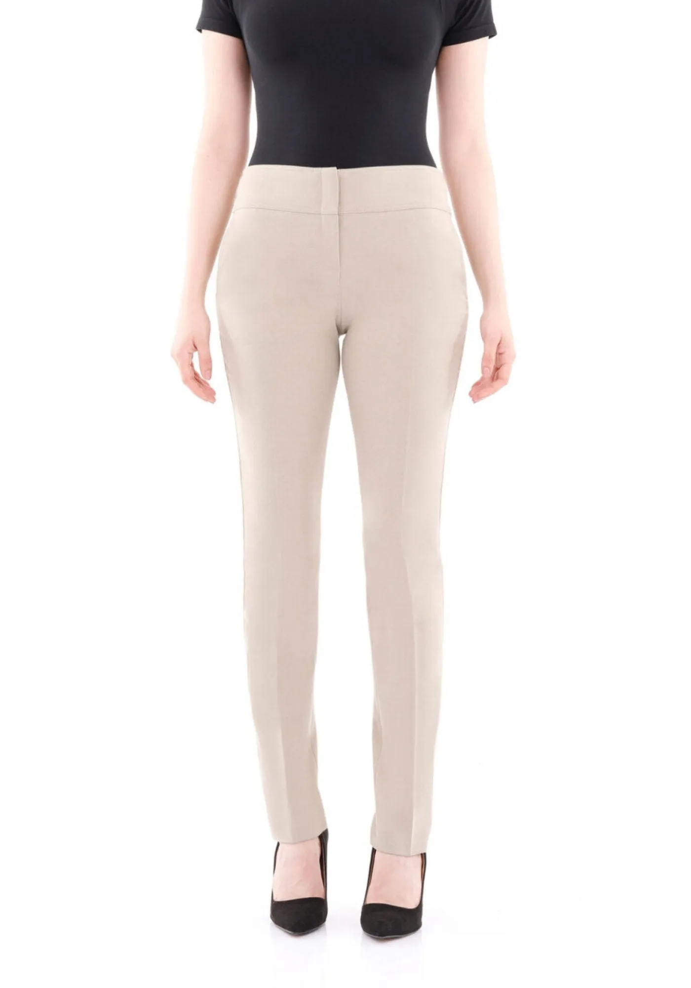 Dress Pants High Waist Straight Leg Pants