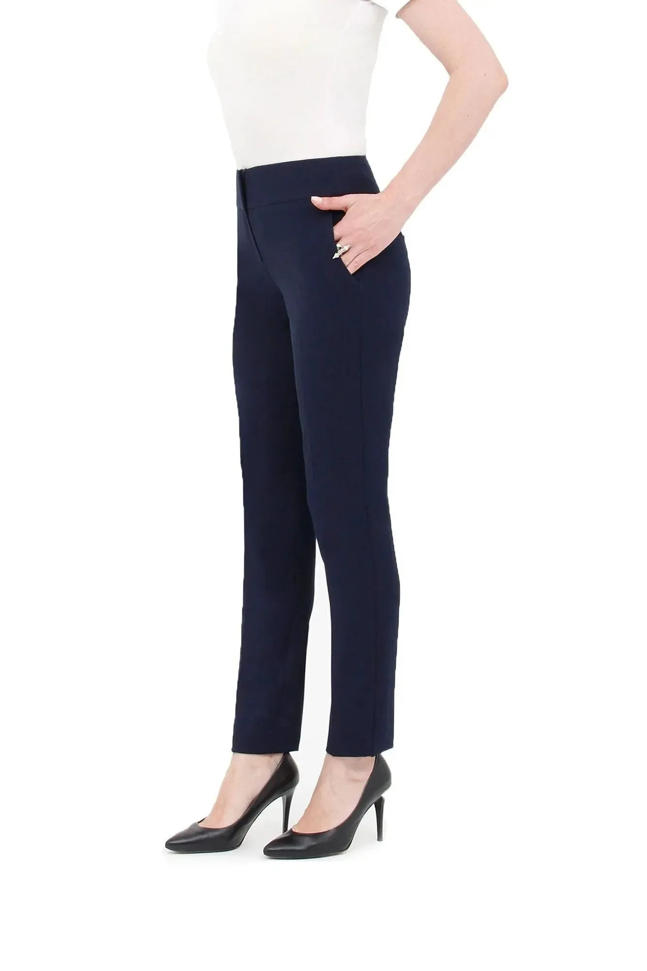 Dress Pants High Waist Straight Leg Pants