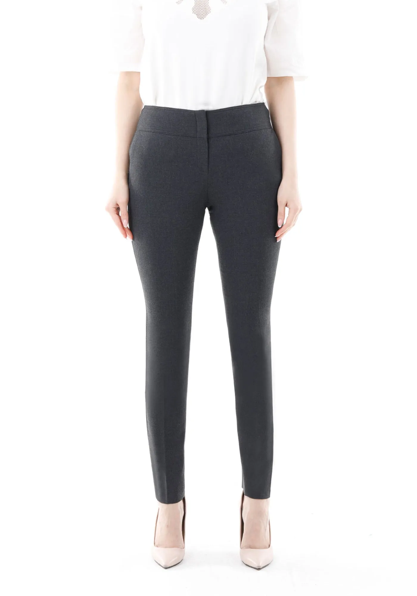 Dress Pants High Waist Straight Leg Pants