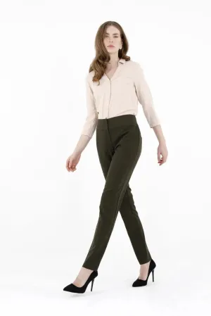 Dress Pants High Waist Straight Leg Pants