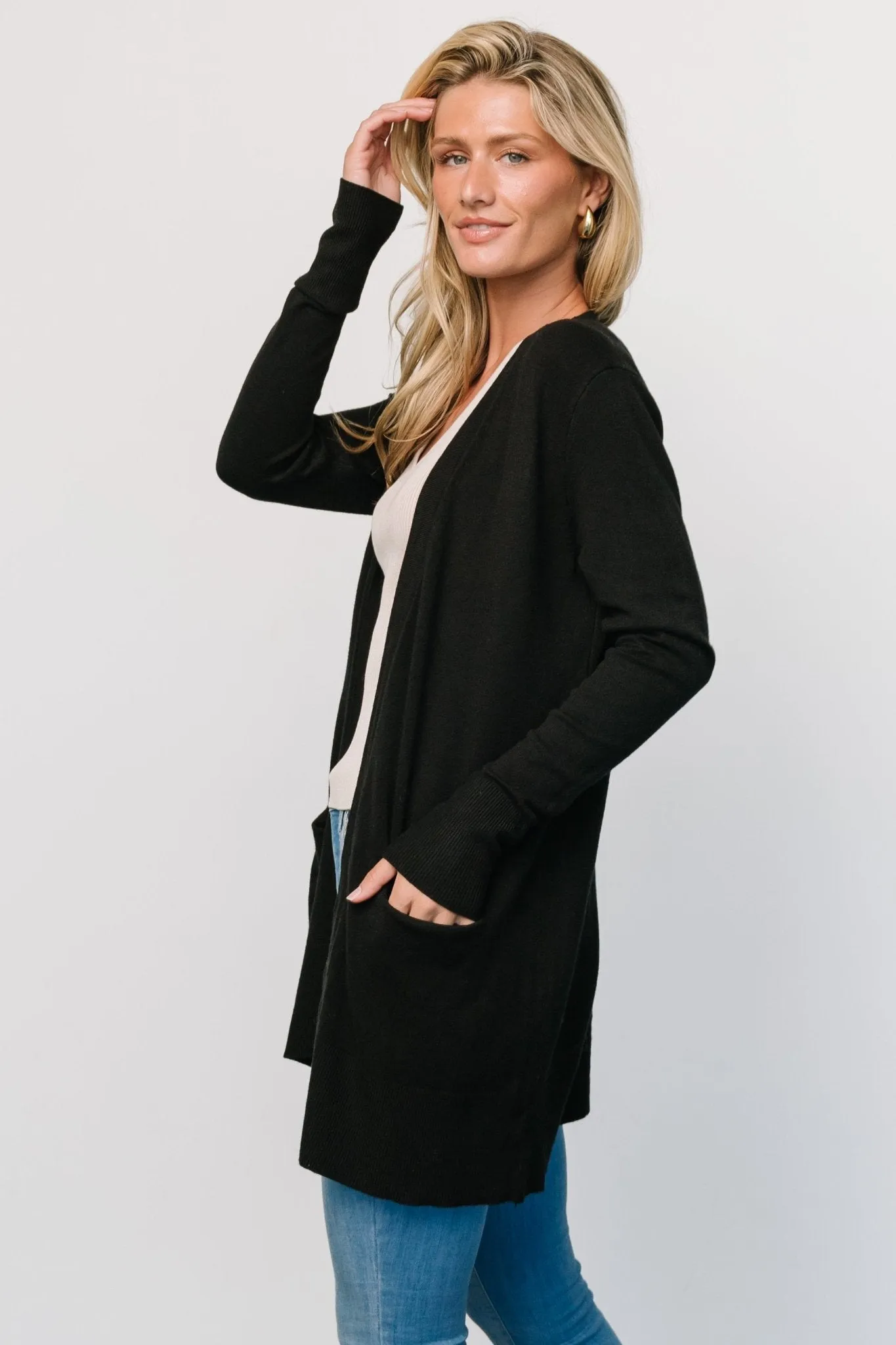 Edison Cardigan | Black