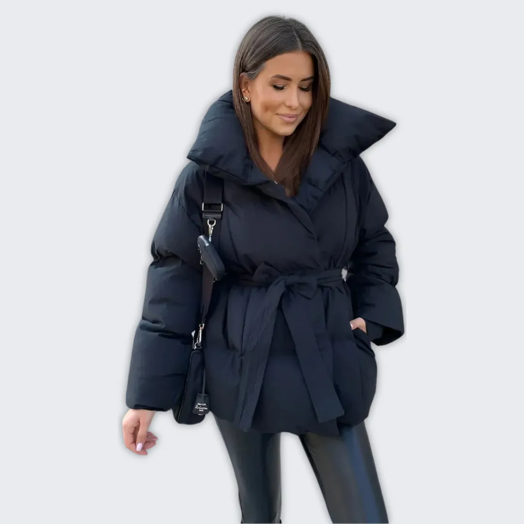 Elegant Warm Quilted Winter Parka for Women | Stylish Mara Jacket