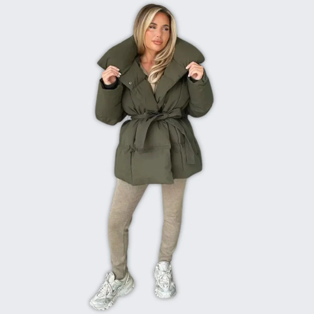 Elegant Warm Quilted Winter Parka for Women | Stylish Mara Jacket