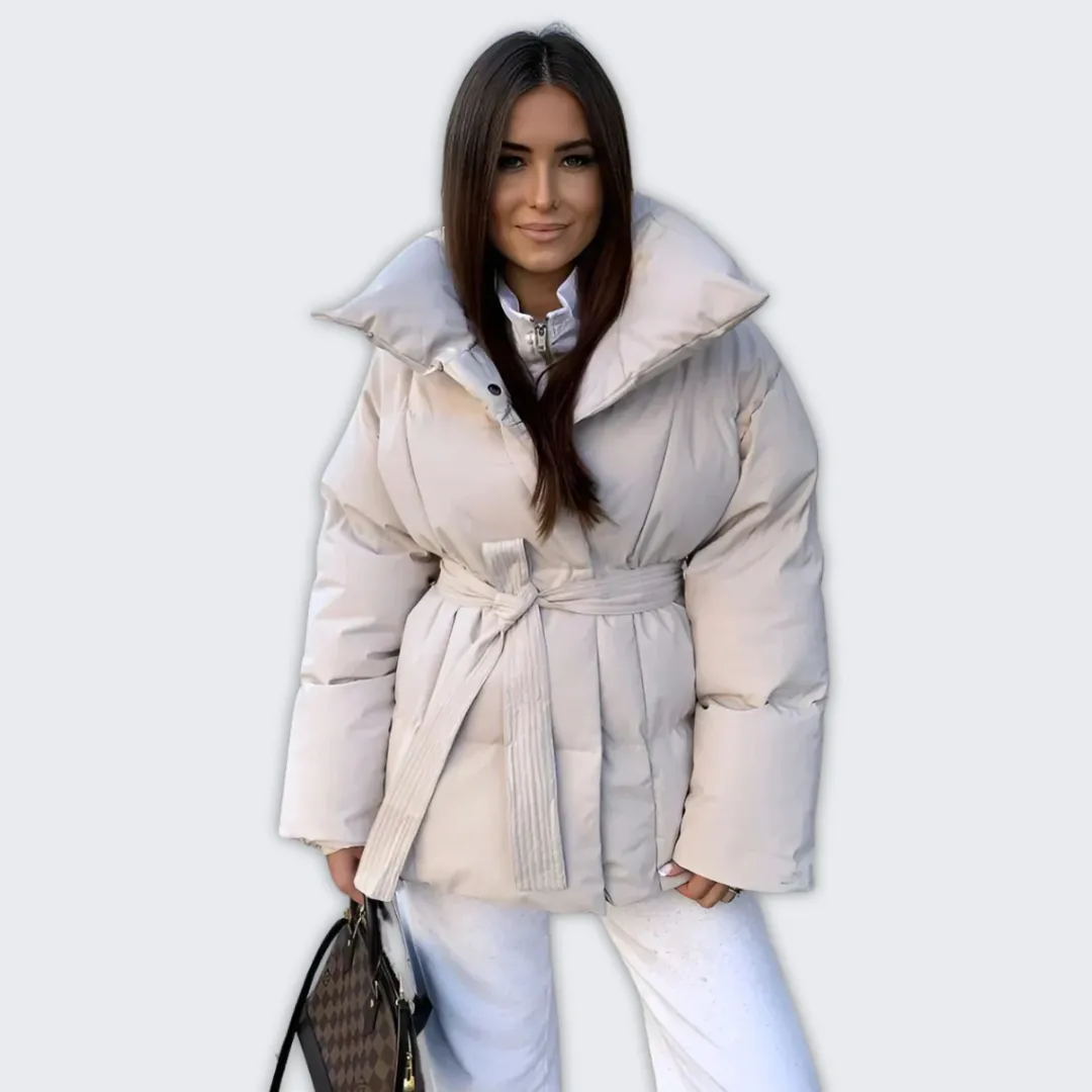 Elegant Warm Quilted Winter Parka for Women | Stylish Mara Jacket