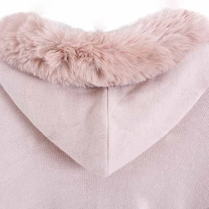 Faux Fur Shawl Wrap Bridal Winter Shawl Wedding Shawl Warm Wrap Cape