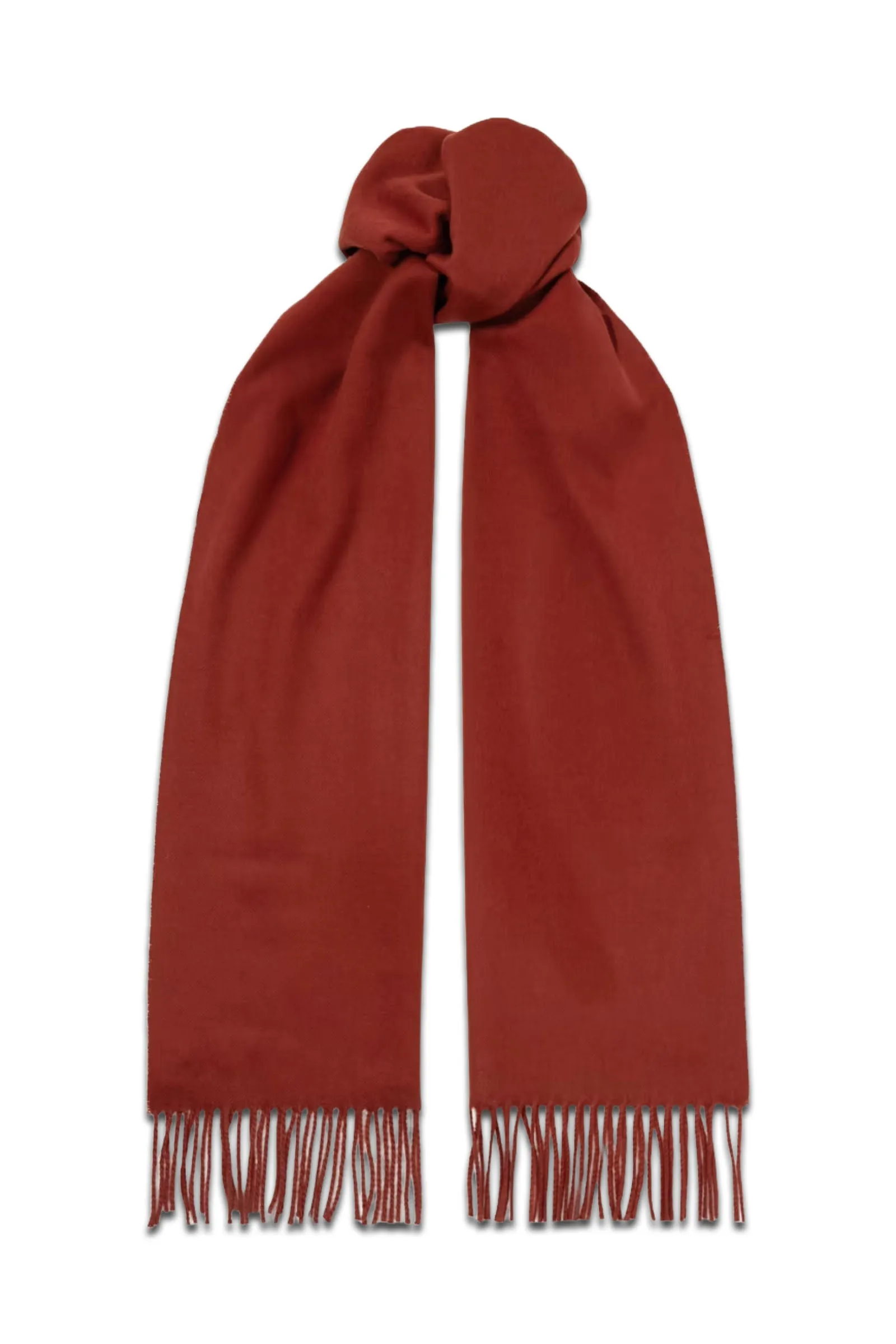 Fringed Cashmere Scarf