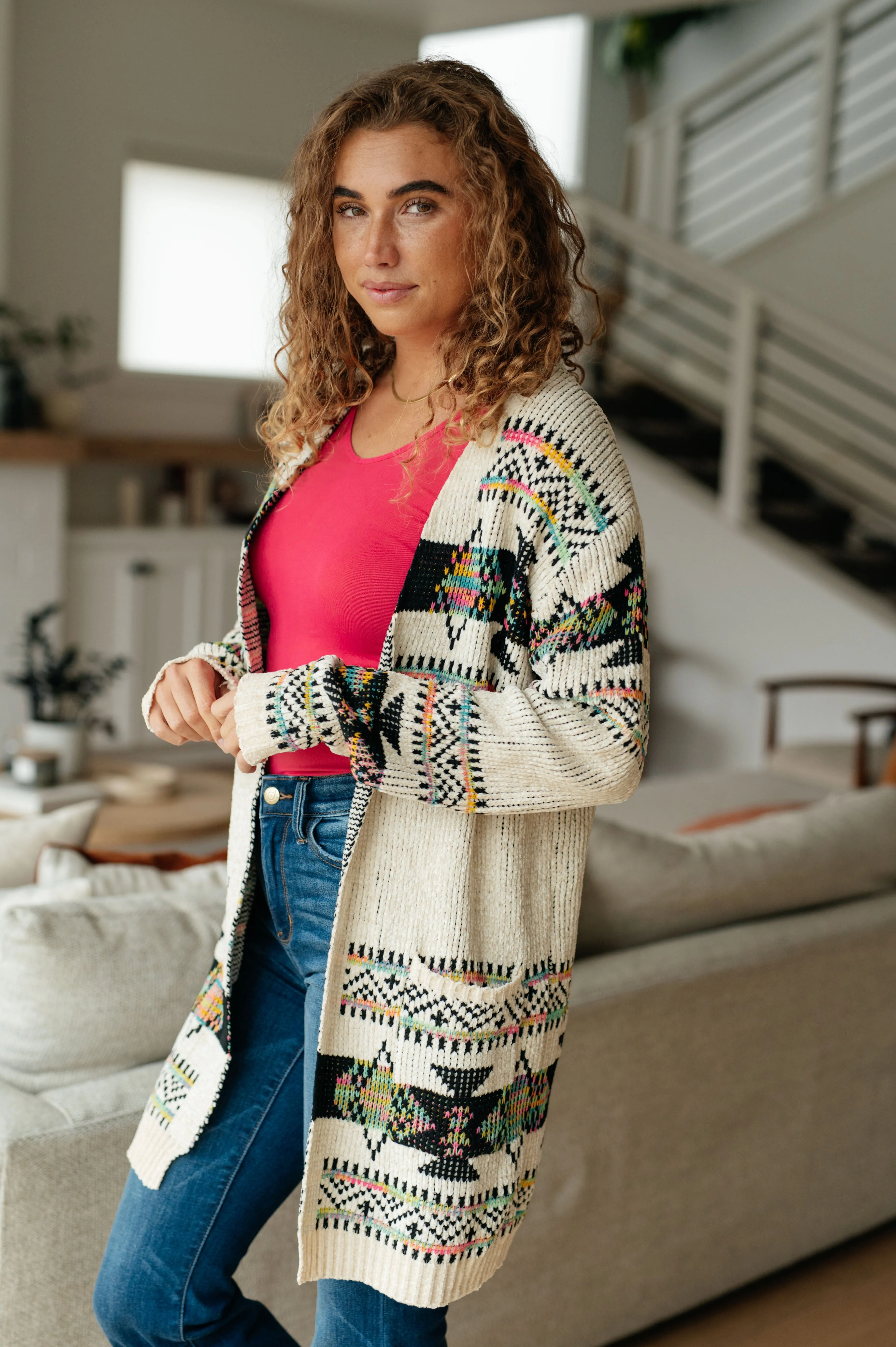 In the Nick Of Time Longline Cardigan