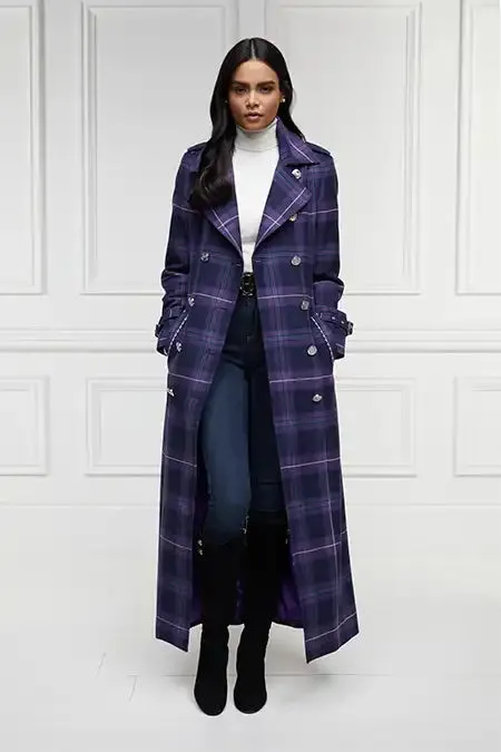 Jubilee Full Length Marlborough Trench (Jubilee Tartan)