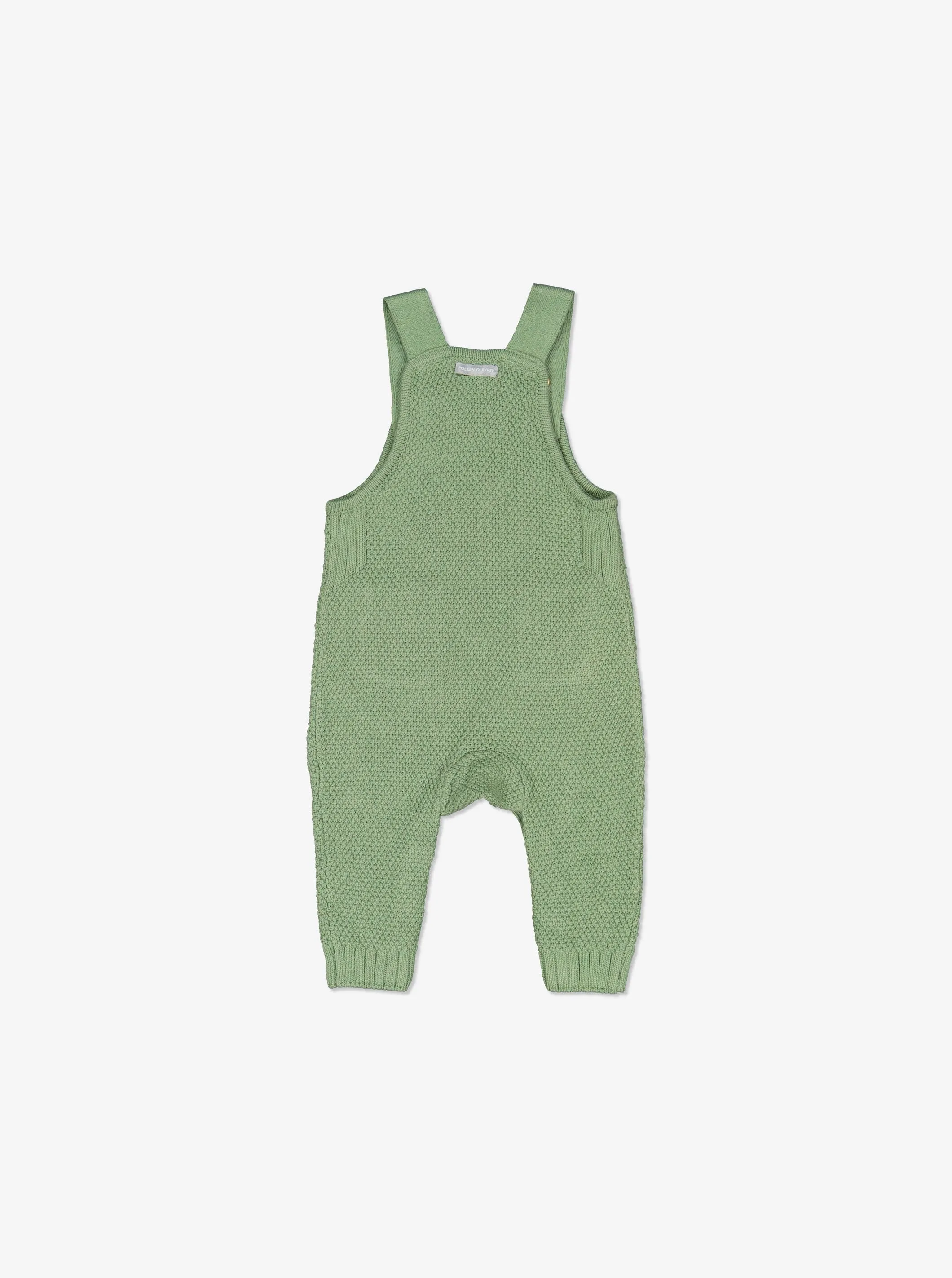 Knitted Baby Dungarees