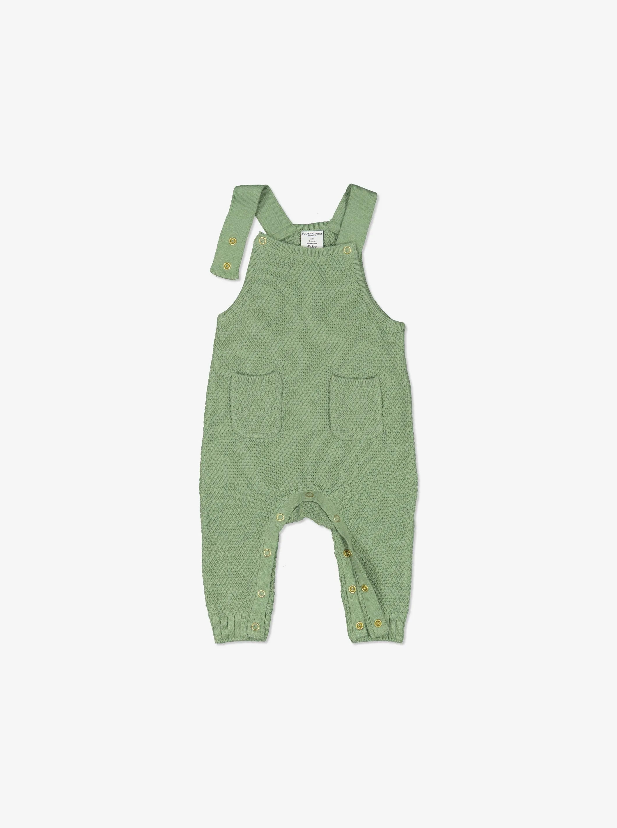 Knitted Baby Dungarees