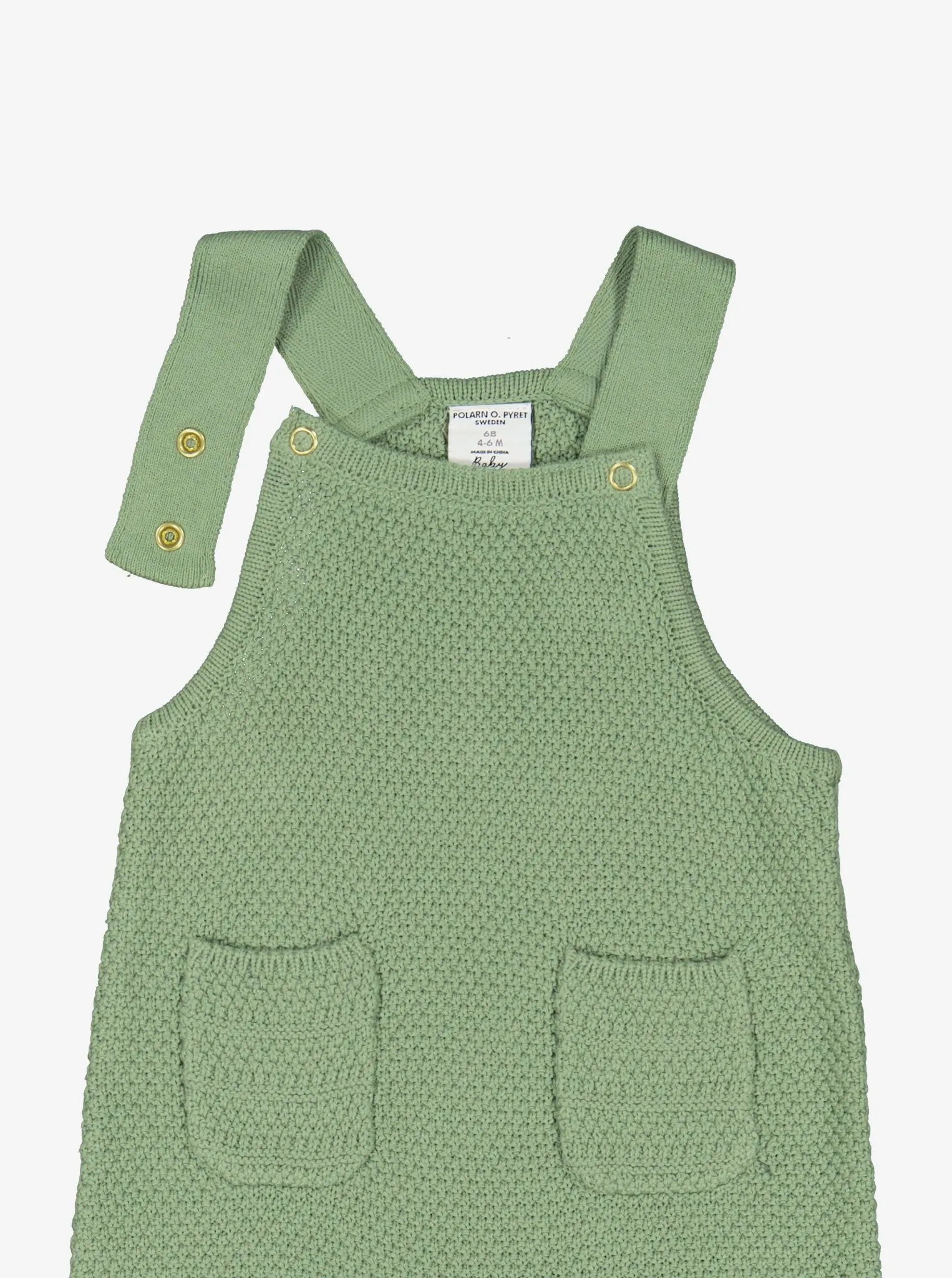 Knitted Baby Dungarees