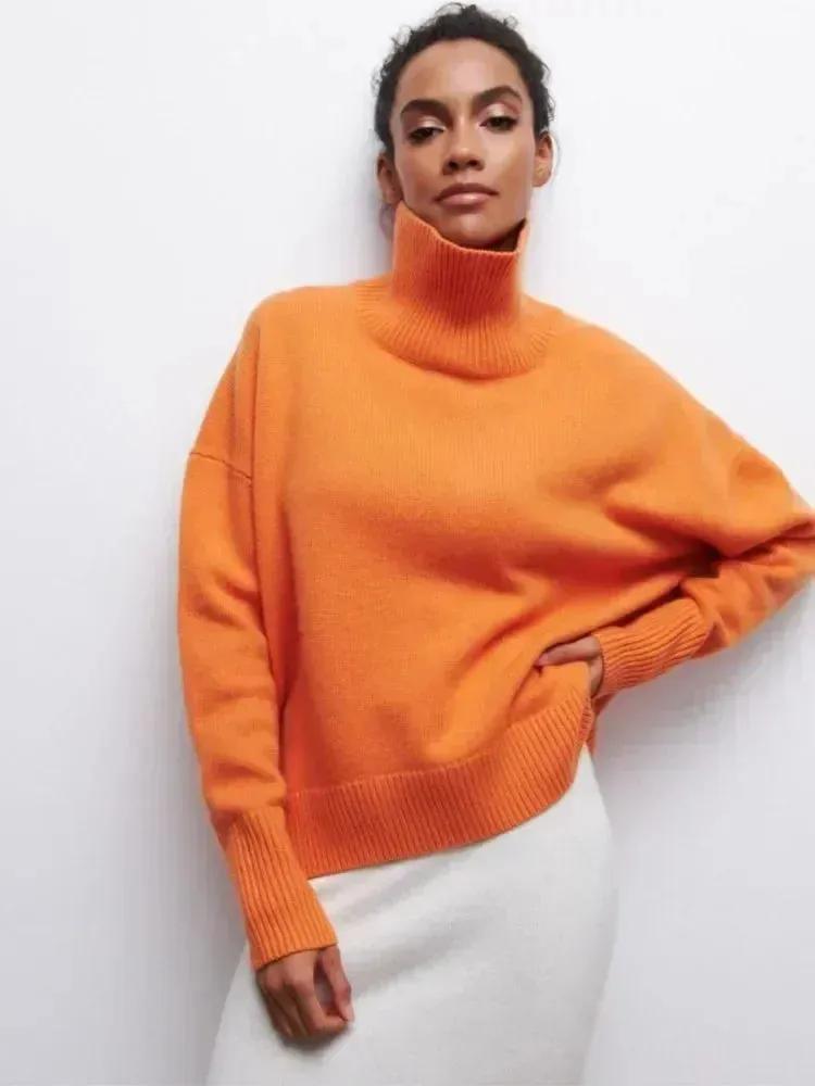 LARA™ | REFINED OVERSIZE Turtleneck