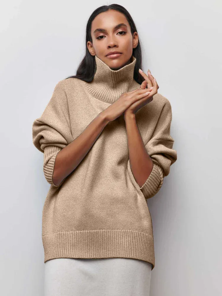 LARA™ | REFINED OVERSIZE Turtleneck