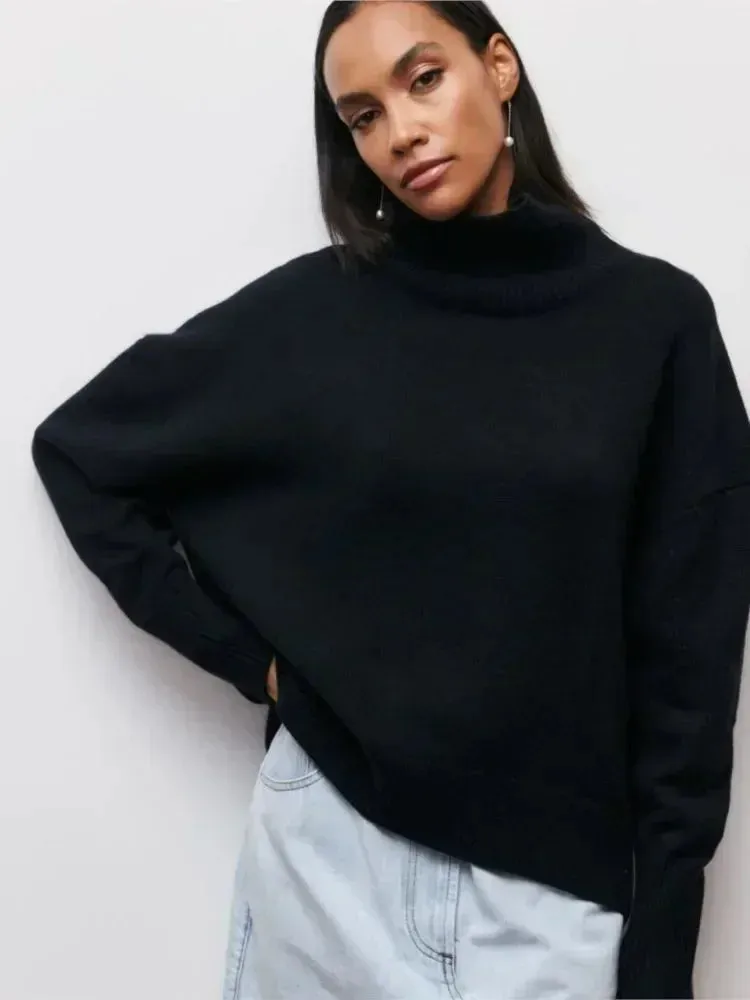 LARA™ | REFINED OVERSIZE Turtleneck