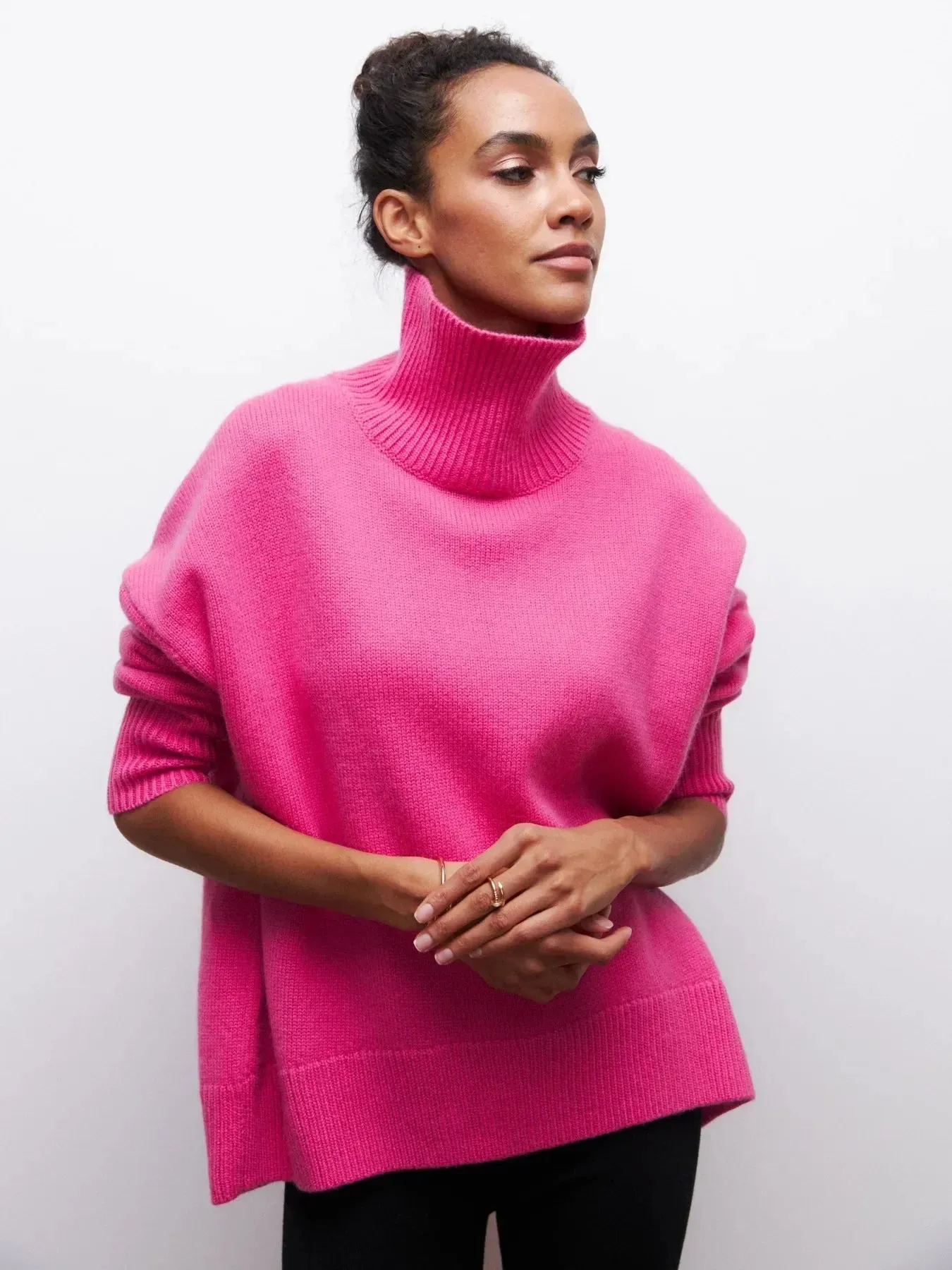 LARA™ | REFINED OVERSIZE Turtleneck