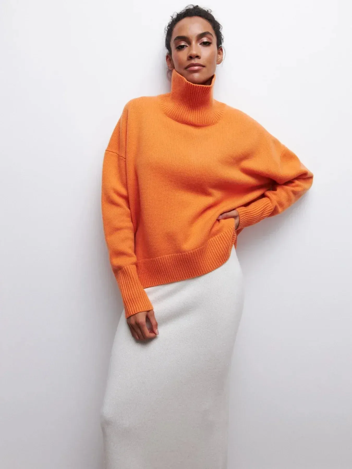 LARA™ | REFINED OVERSIZE Turtleneck