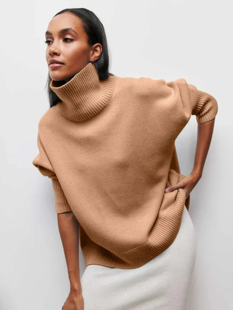 LARA™ | REFINED OVERSIZE Turtleneck