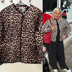 LAYLA Leopard Quilted Jacket