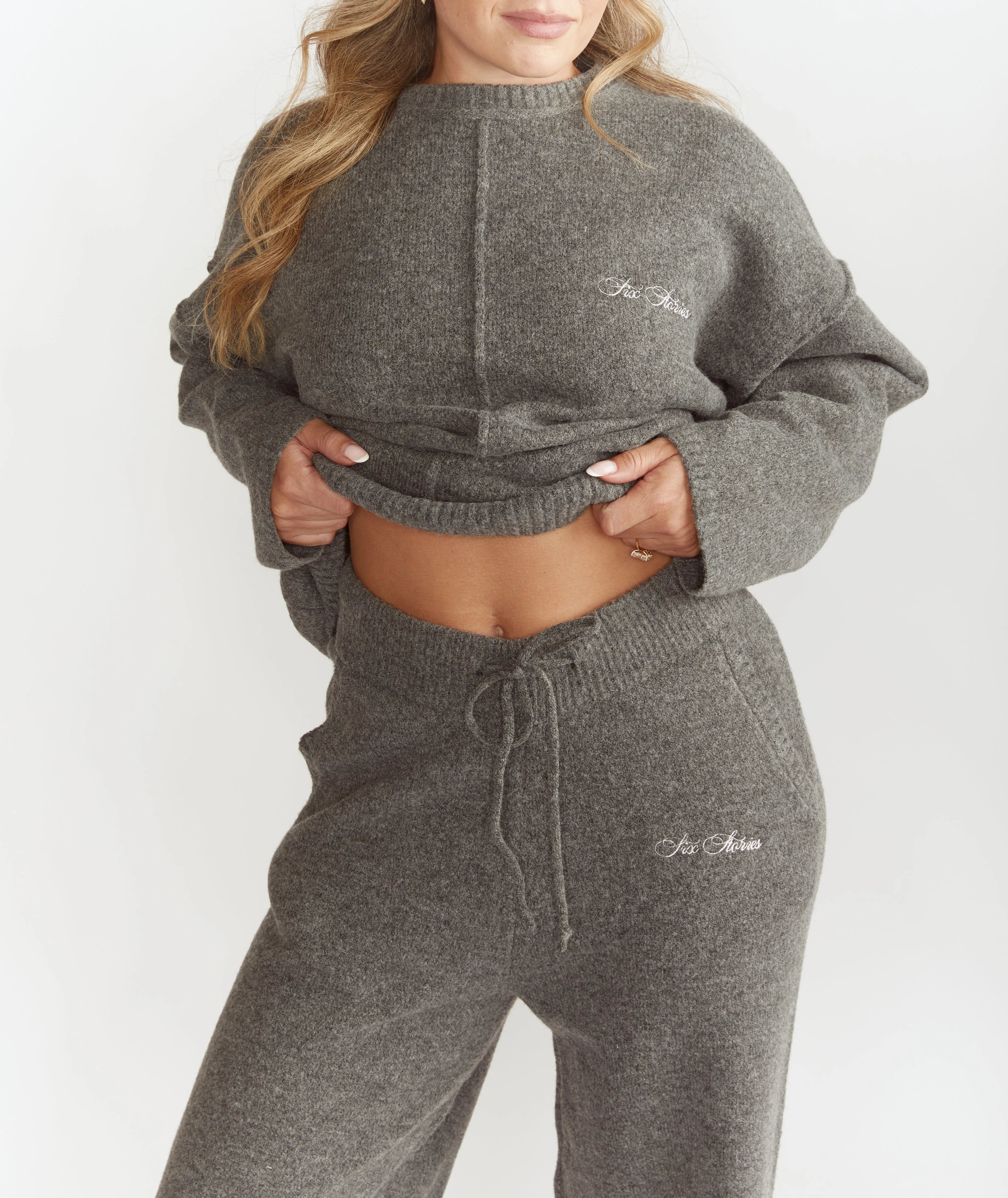 Limited Edition Oversized Knit Jumper - Grey