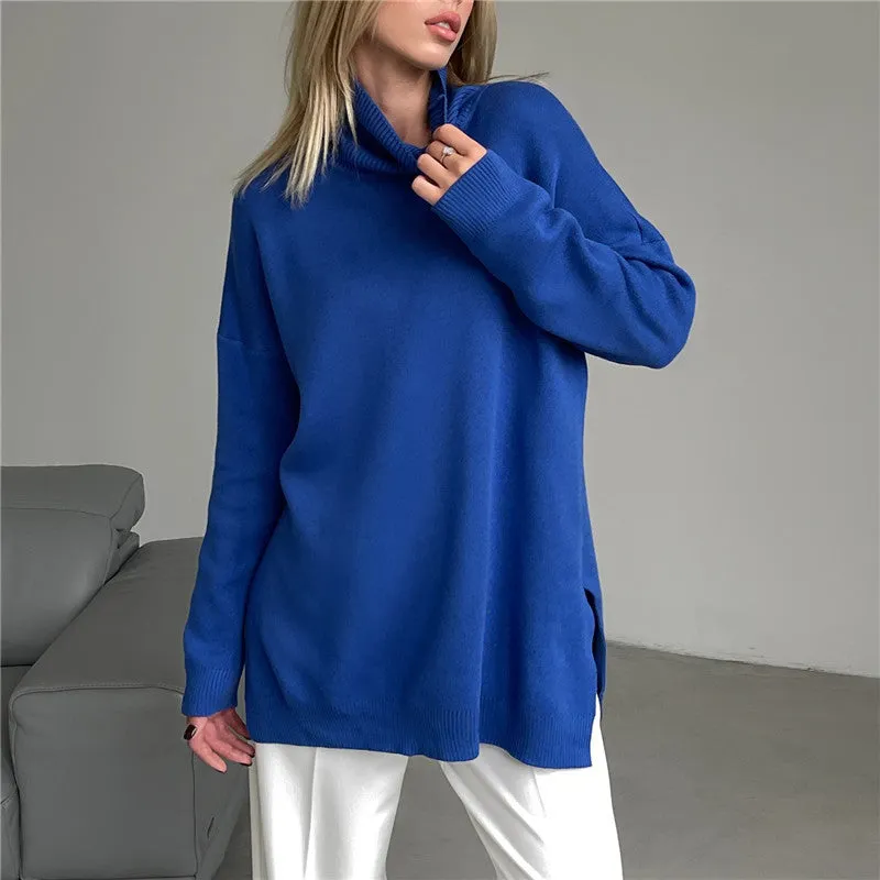 Nicole Turtleneck Oversized Casual Women Sweater