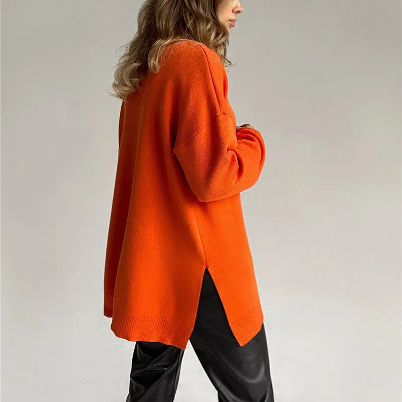 Nicole Turtleneck Oversized Casual Women Sweater