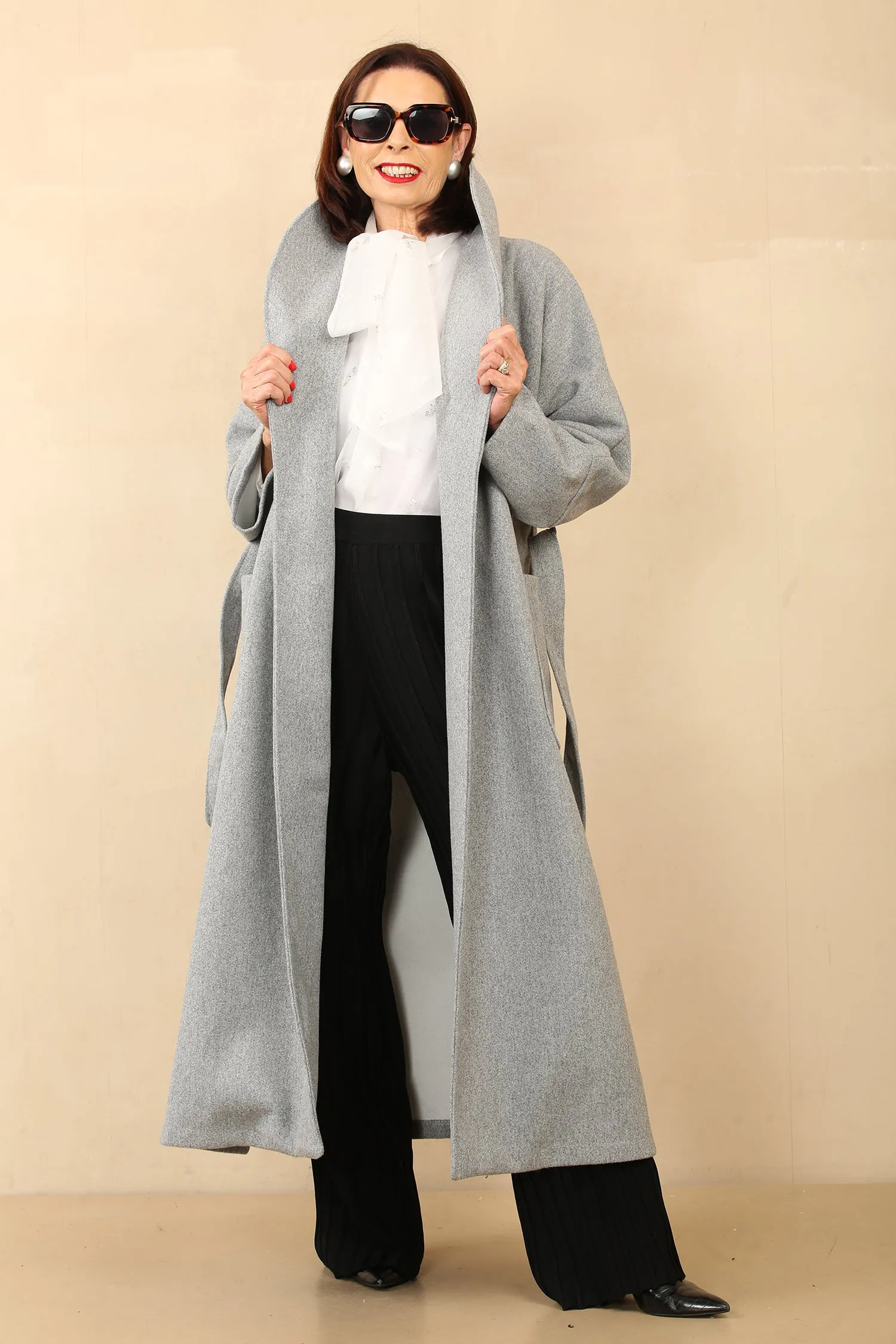 NOELLE COAT - GREY