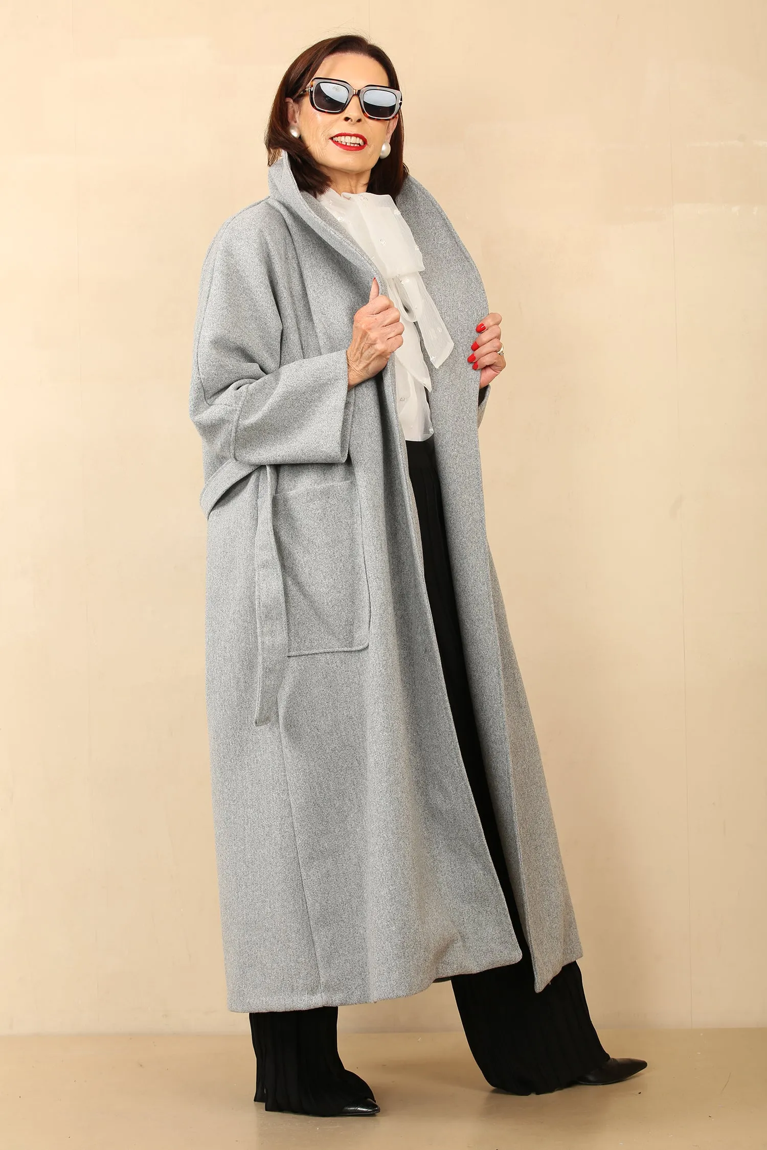 NOELLE COAT - GREY