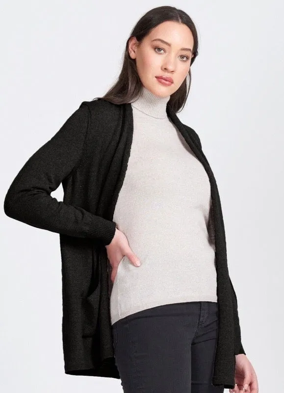 Open Front Longline Cardigan