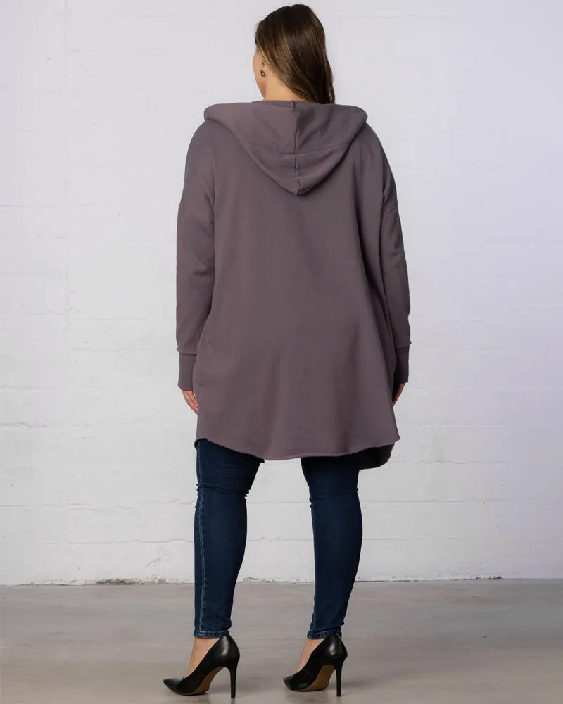 Open Front Longline Hooded Cardigan - Final Sale!