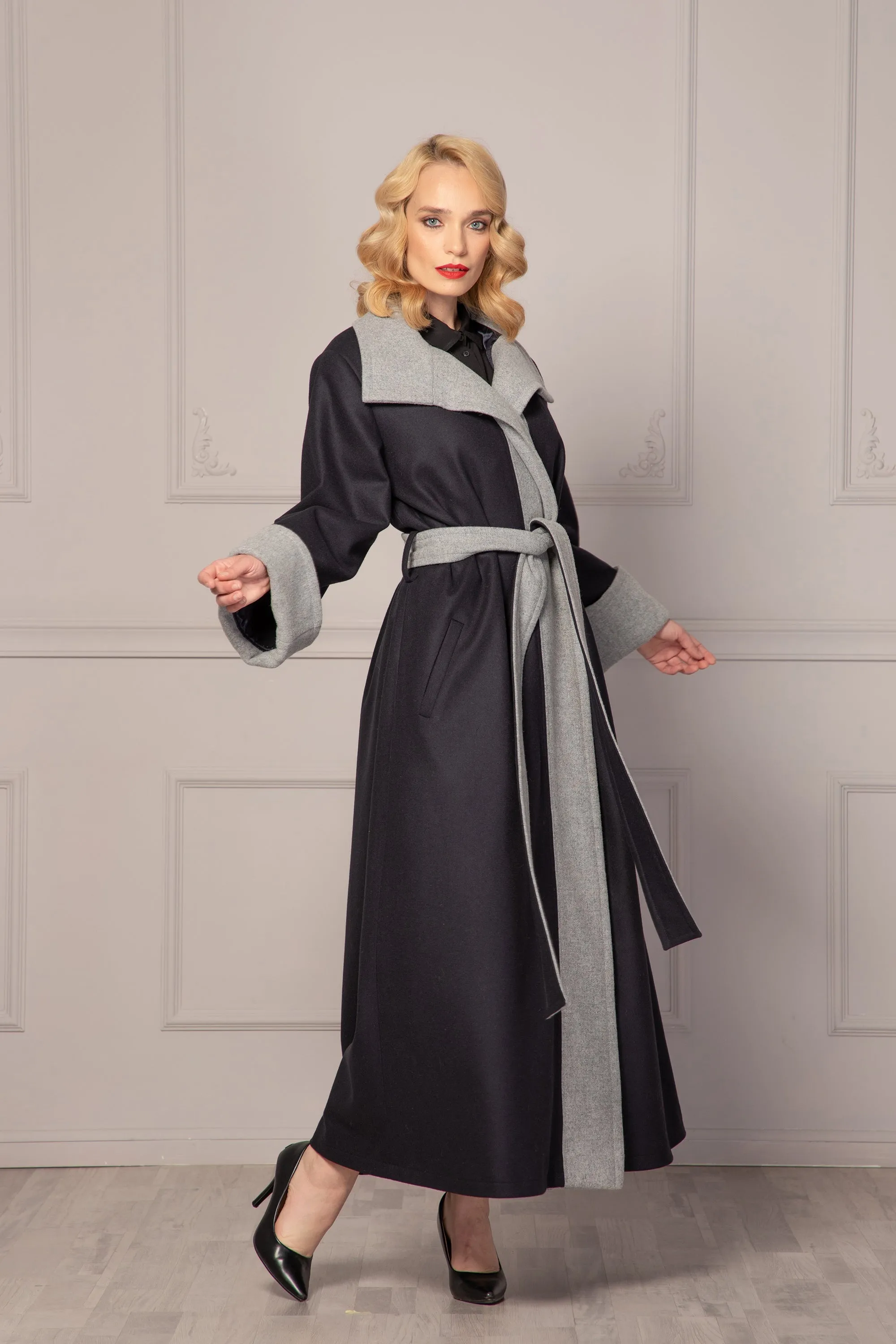 OVERSIZED ROBE COAT