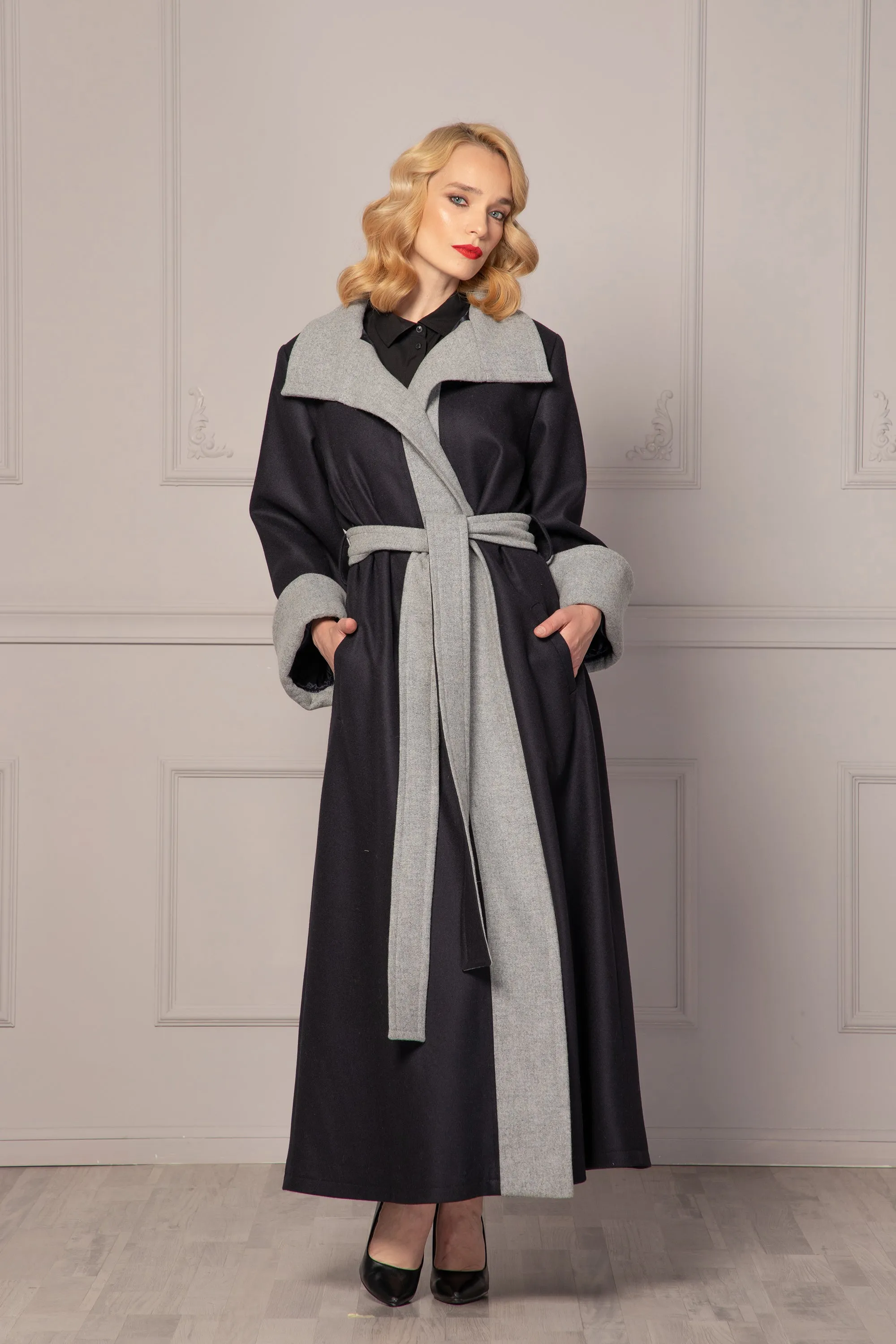 OVERSIZED ROBE COAT