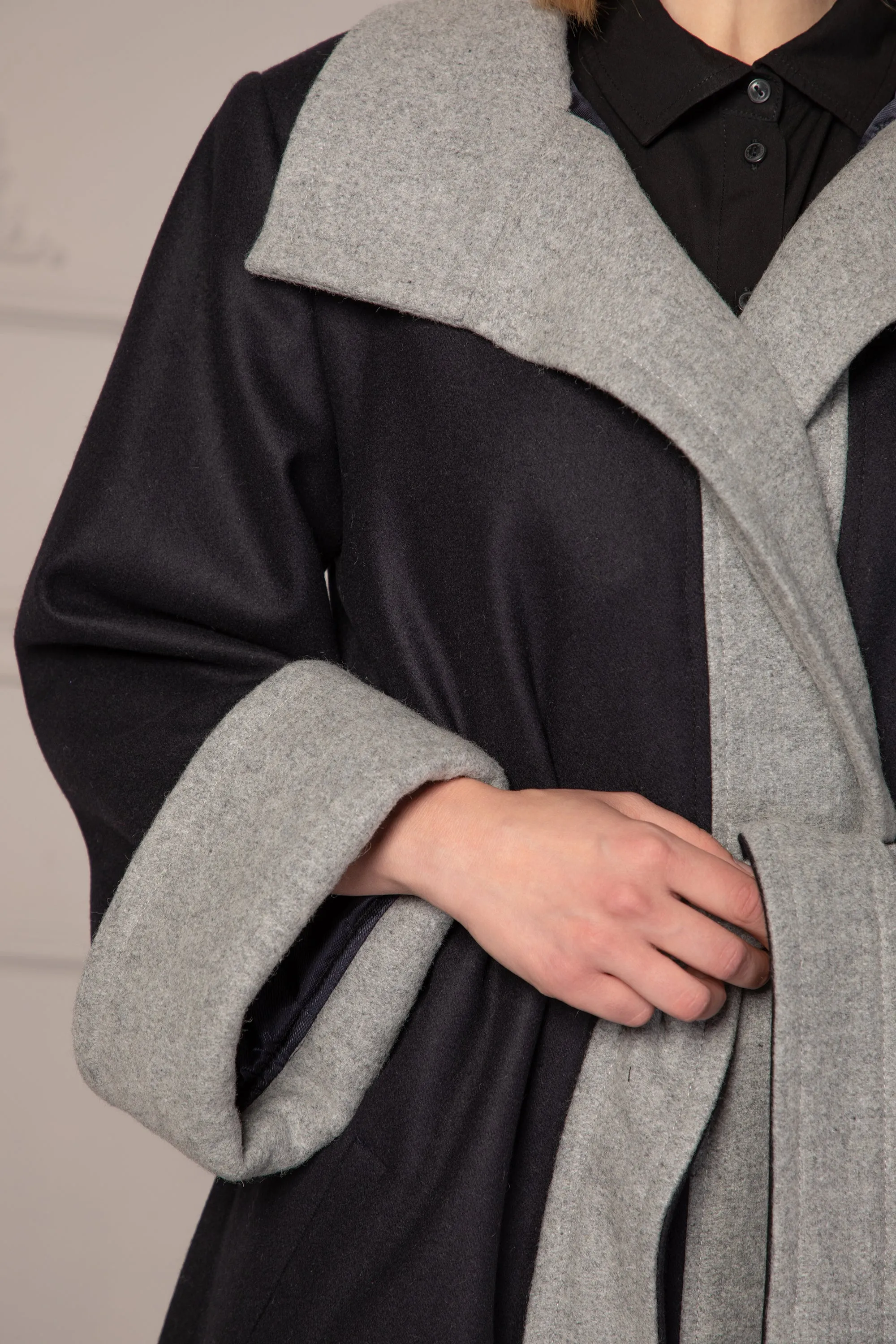 OVERSIZED ROBE COAT