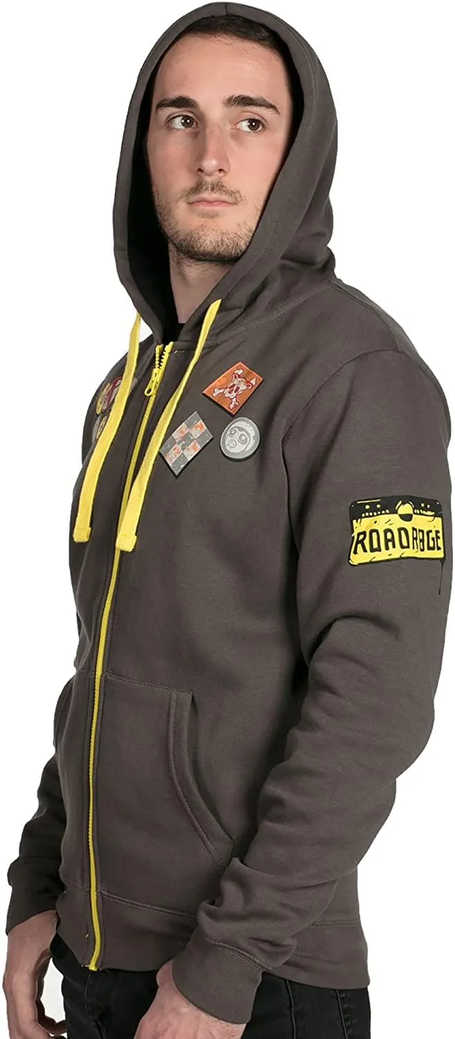 Overwatch Ultimate Roadhog Zip-Up Hoodie | Grey