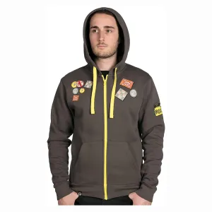 Overwatch Ultimate Roadhog Zip-Up Hoodie | Grey