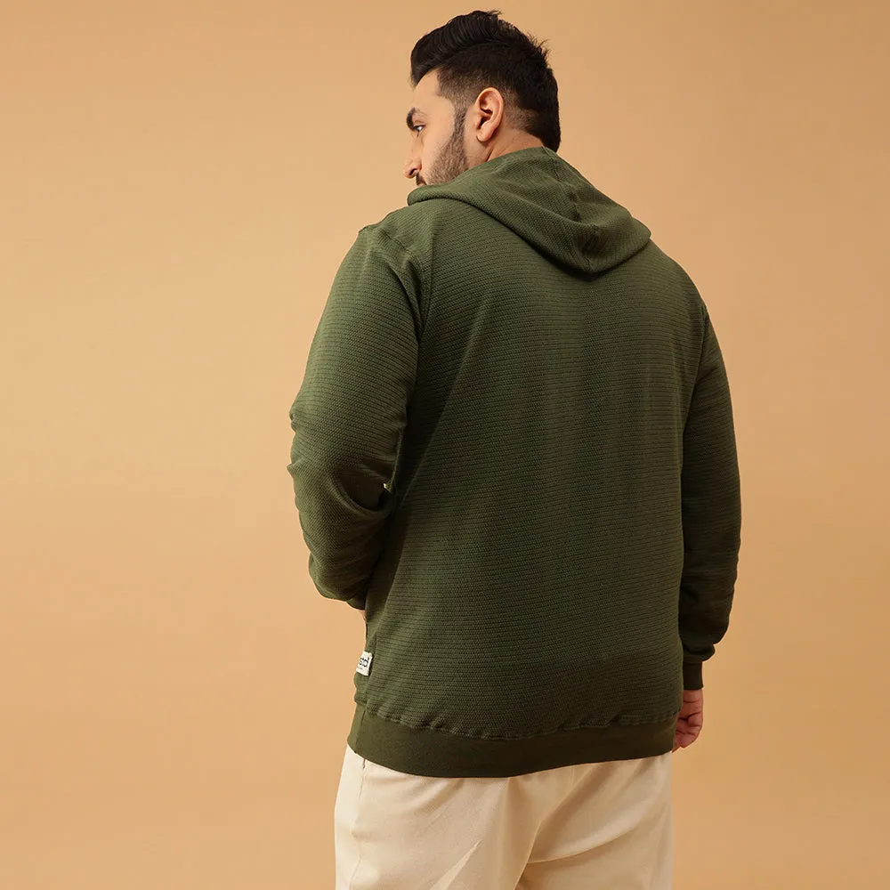 Premium Interlock Textured Hoodie